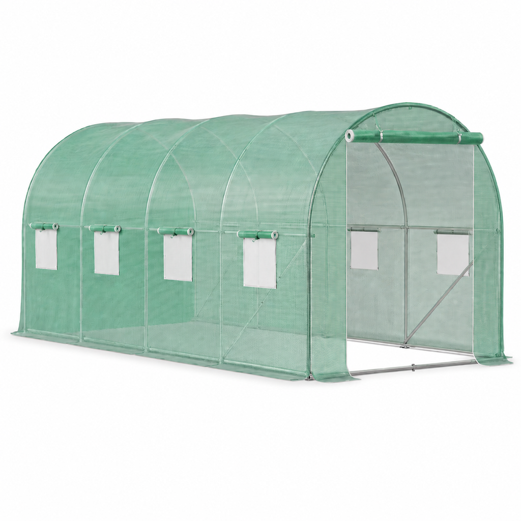 Serre Tunnel de Jardin Renforcée 3x2 et 6x3