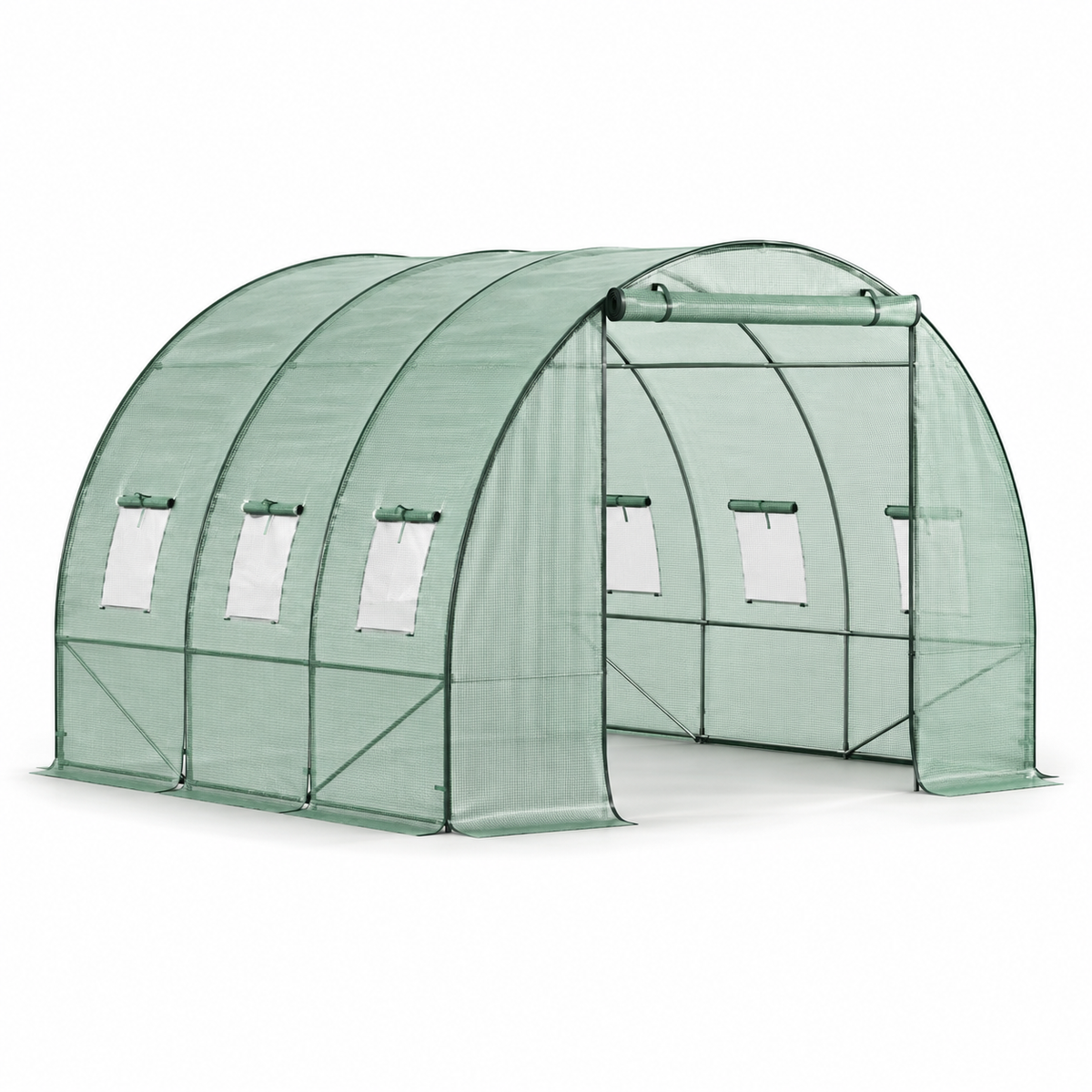 Serre Tunnel de Jardin 3x3 m Renforcée