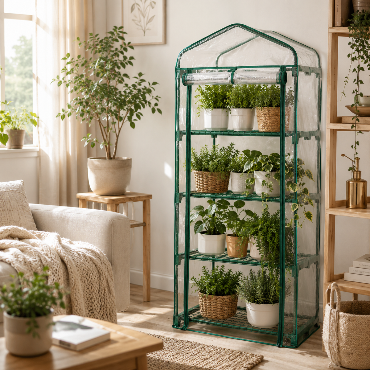 Housse chauffante pour plantes