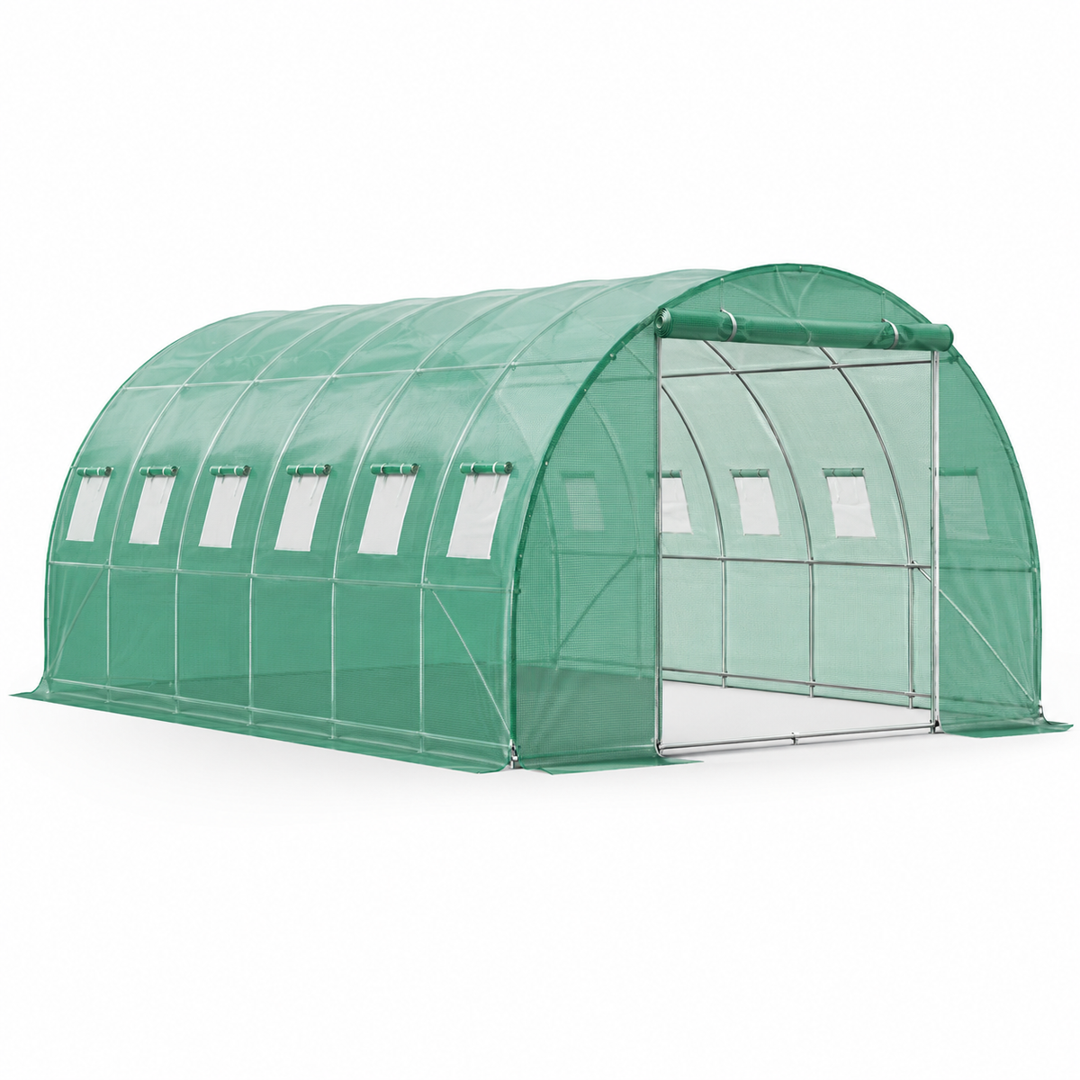 Serre Tunnel de Jardin Renforcée 3x2 et 6x3